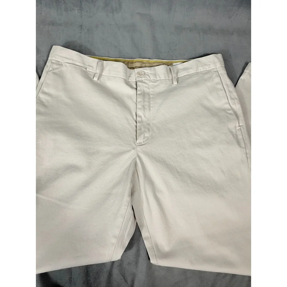 BR Banana Republic Pants Mens 36x32 Beige Tapered Fit Chino RMC Preppy‎ Academia